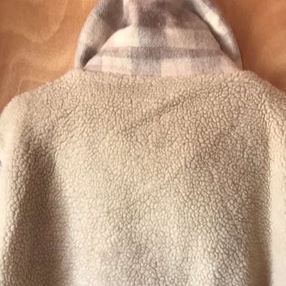 Woolrich wool and Sherpa Moto style jacket size m - Picture 5 of 7